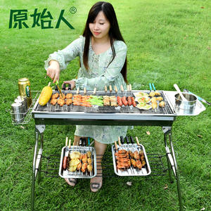 Parrilla y plancha <span class=keywords><strong>de</strong></span> doble propósito extra grande, barbacoa plegable portátil <span class=keywords><strong>de</strong></span> alta resistencia Premium para Tailgating y Backyard <span class=keywords><strong>Camping</strong></span>, combustible <span class=keywords><strong>de</strong></span> carbón - Product Image 6