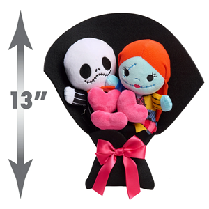 Bouquet di Peluche Personalizzato di Jack e Sally da '<span class=keywords><strong>Nightmare</strong></span> <span class=keywords><strong>Before</strong></span> Christmas' per San Valentino - Product Image 3