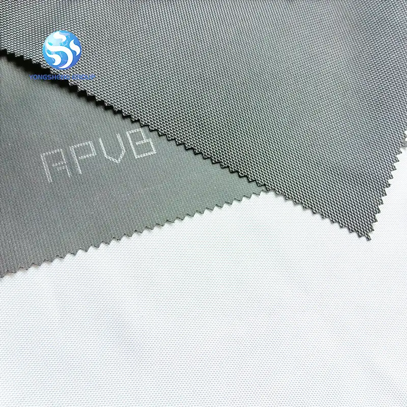 RPVB new recycle material laminated polyester 1680d oxford fabric for tool bags with grs certification