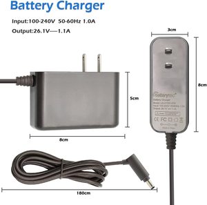 Cargador de Repuesto Powerfirst para Adaptador de CA <span class=keywords><strong>Dyson</strong></span>, Batería <span class=keywords><strong>Dyson</strong></span> de 21.6V, Aspiradora Inalámbrica V6 <span class=keywords><strong>V7</strong></span> V8 - Product Image 2
