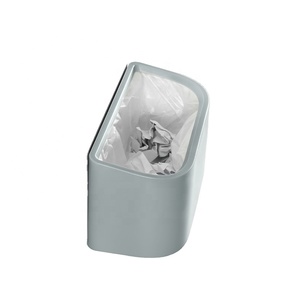 Kitchen trash can wall-mounted household living room creative cabinet door wall-mounted storage bucket car trash bin