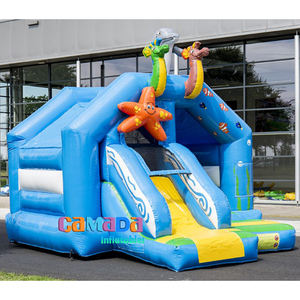 Castillo Inflable Comercial Seaworld con Tobogán, 5x4.5m, Capacidad de 1000kg para 3-10 Niños, Venta al Por Mayor - Product Image 2