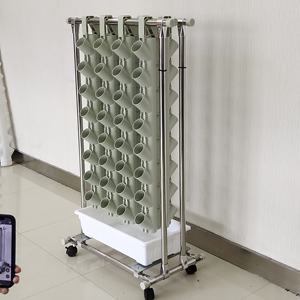 Système de culture hydroponique mural complet Skyplant pour jardinage d'intérieur, en PVC, avec fermeture éclair, pompe à moteur, économie d'énergie et fonctionnement facile - Product Image 1