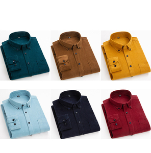 <span class=keywords><strong>Chemise</strong></span> <span class=keywords><strong>Homme</strong></span> Grande <span class=keywords><strong>Taille</strong></span> Personnalisée en Coton 100%, Couleur Unie Vintage, Haute Qualité, Faible MOQ OEM - MT2044 - Product Image 3