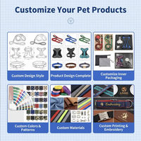 Arnés Reversible para Perro de Neopreno Ajustable con Tiras Reflectantes y Hebillas de Liberación Rápida para Perros Pequeños, Medianos y Grandes