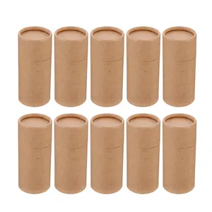 Custom Cylinder Cardboard Powder Container Tea Coffee Bean Paper Tube For Food Grade Paper Packaging Box