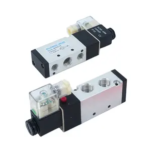 Cilindro pneumatico Valvola A Solenoide 4V310-10 4V320-10 4V330C-10 4V330P-10 4V330E-10 4V310-08 AC220V DC24V