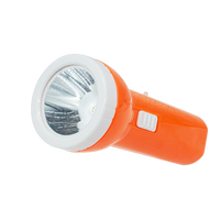 Lampe torche LED de poche WOSEN 67g pour le camping et les activités de plein air, rechargeable par prise secteur, système push-pull, IP64, réflecteur profond.