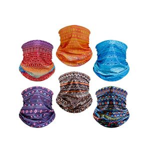 Custom Logo Printed Polyester <b>Neck</b> Gaiter Breathable Tube Bandana Face Cover for Fishing Cycling Outdoor Sports Headscarf - Product Image 4