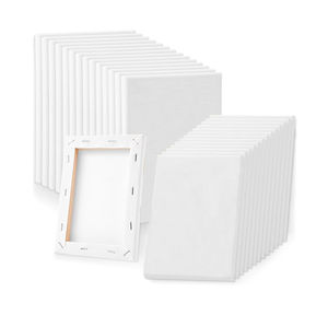 Toile de coton pré-encrée triple, en gros, 1114 et 1620 pouces, pour la peinture, les écoles d'art et les magasins de détail - Product Image 6