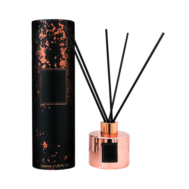 120ml Mercury Color BPA Free Alcohol Free Long Lasting 30-60 Days Glass Oil Diffuser Aroma Reed Stick Mixed Flavor Fresh Air