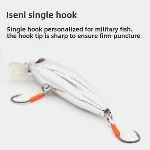 Micro Stream flotante suspendido Minnow Sound Bead señuelo <span class=keywords><strong>de</strong></span> pesca cebo ABS para lubina pequeña ojo rojo Topmouth Culter <span class=keywords><strong>pez</strong></span> militar - Product Image 3