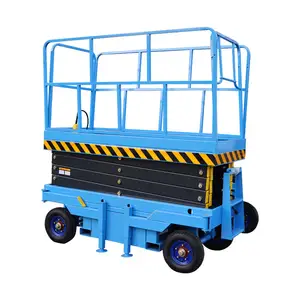 Push Around Towable Trailer 10m 14m 16m 18m 20m Scissor Hydraulic Lift Platform