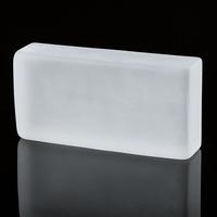 Bloc de verre givré / Brique de verre transparente / Brique de verre décorative creuse de couleur personnalisée pour la décoration des fenêtres intérieures
