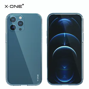 X-ONE New arrive for iPhone xr xs 11 12 13 14 15 pro Transparent Clear Anti Shock TPU PC Cell Phone Case Back Cover Wholesale