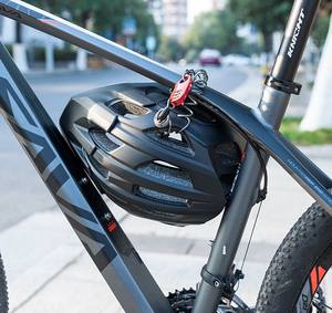 JINJIAN 520 Mini candado de bicicleta 3 dígitos numérico antirrobo motocicleta candado de bicicleta casco ligero candado de <span class=keywords><strong>Cable</strong></span> de bicicleta - Product Image 3