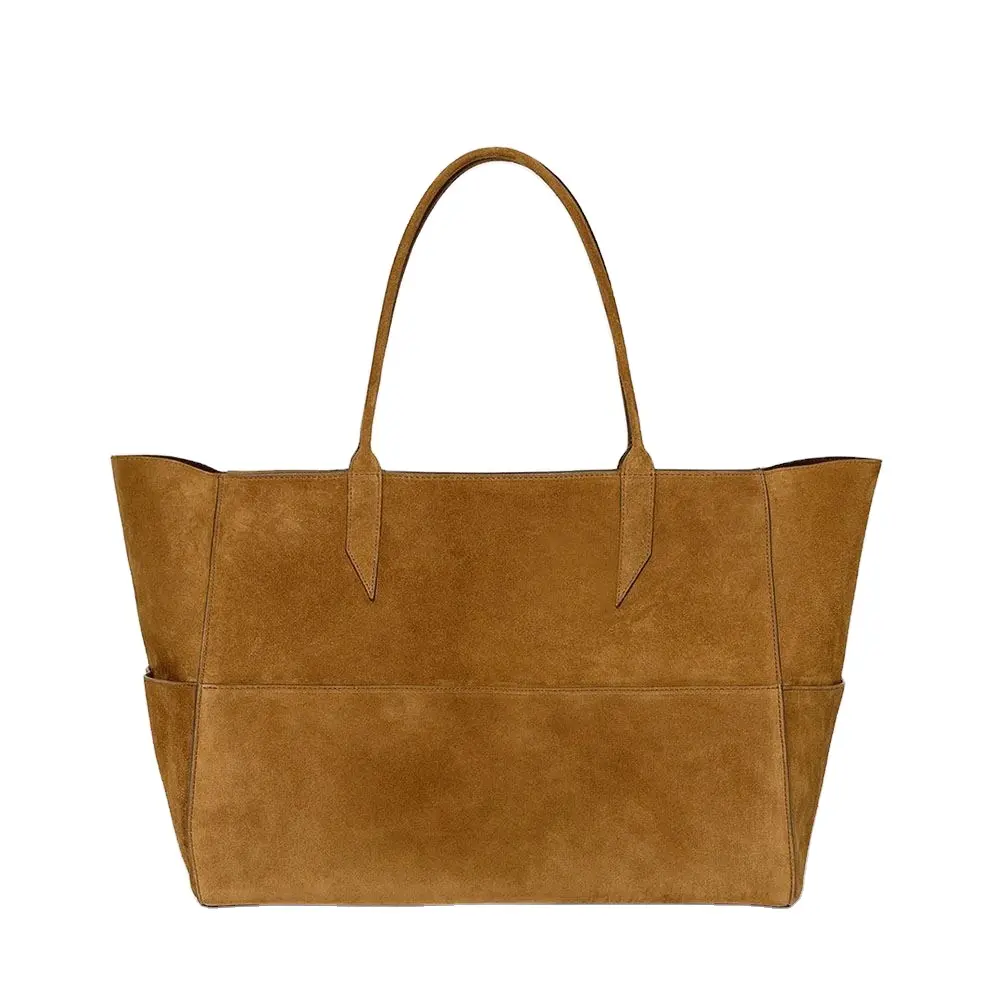 Luxury Large Capacity Fashion Women's Tote Bag High Quality Genuine Leather Summer Beach Handbag