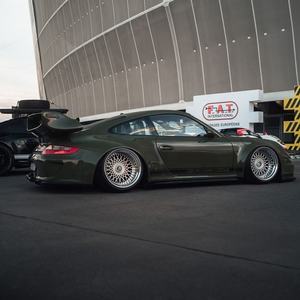 Llanta de rueda forjada de 3 piezas de 2 piezas de <span class=keywords><strong>18</strong></span>, 19, 20, 22 y 24 pulgadas para <span class=keywords><strong>Porsche</strong></span> 711 918 Spider Cayman taycan Carrera GT gt3rs GTS 448 <span class=keywords><strong>550</strong></span> Turbo S - Product Image 5