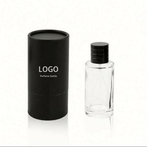 <b>30ml</b> 50ml 100ml High Quality Pump Sprayer Empty <b>Perfume</b> <b>Bottles</b> Refillable clear Luxury Glass Screen Printing Custom Logo - Product Image 1