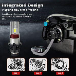 Bombillas LED EVITEL para Autos y Motocicletas, Modelo M60 H4 H7 H13 H11 9005 9006, Tecnología COB, 12v 24v - Product Image 5