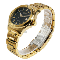 TMI NH35(3W) mouvement mécanique montre de luxe 100M étanche affichage lumineux de la date montres mécaniques voir à travers la montre