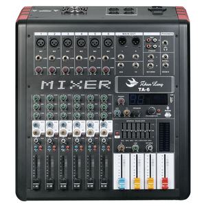 TA-8/12 350W Amplificador de potencia Mezclador de audio Mezclador amplificado de 12 canales Amplificador Equipo de sonido de karaoke - Product Image 5