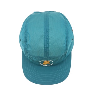 หมวกเบสบอลปักโลโก้ตามสั่ง 5 แผง แห้งเร็ว คุณภาพสูง ทรงไม่แข็ง ไนลอน หมวกทรงพ่อ - Product Image 5