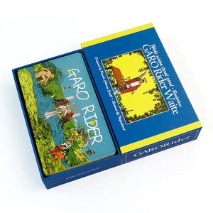 Caja con Tapa y Base para Cartas de <span class=keywords><strong>Tarot</strong></span> Horizontales con Guía, Impresión Personalizada al por Mayor, Mazo de Cartas de <span class=keywords><strong>Tarot</strong></span> Personalizadas - Product Image 3