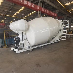 Giá thấp <span class=keywords><strong>10m3</strong></span> TRỘN BÊ TÔNG trống con lăn động cơ diesel nhỏ xách tay chuyển xi măng trộn khuấy Tank - Product Image 5