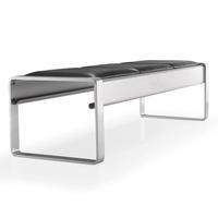 Banc d'attente public 2-5 places, pour bureau, hôpital, aéroport, école, banc en métal sans accoudoirs