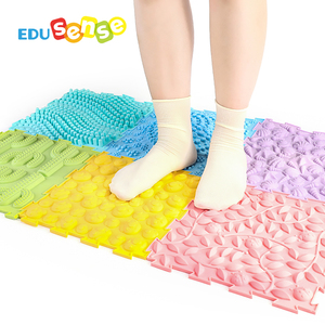 मोंटेसरी पूर्वस्कूली सीखने खिलौने बच्चों आत्मकेंद्रित संवेदी एकीकरण विस्फोट एक्यूप्रेशर चटाई बच्चों पैर की मालिश चटाई - Product Image 2