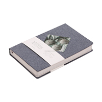 Journal relié en lin A5 - Carnet personnalisé imprimé