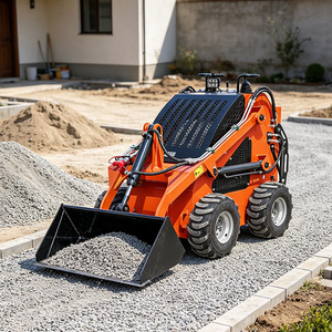 Envío Gratis: Minicargadora de 1000 kg con Accesorios para Zanjadora, Arado Rotatorio y Cortacésped - Product Image 1