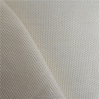 Tela de Piqué Doble de Algodón Peinado 100% para Camisetas Polo, Tejido de Piqué de Doble Malla de Algodón para Camisetas Polo