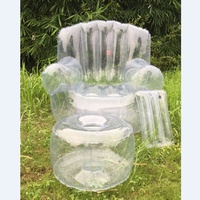 Sac gonflable d'extérieur confortable inclinable en Pvc, canapé-fauteuil, sac paresseux Portable, avec pompe, fauteuil