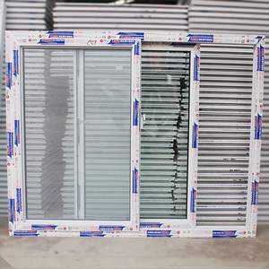 Finestre scorrevoli in PVC resistenti al calore, stile moderno, impermeabili, insonorizzate, con telaio in plastica e <span class=keywords><strong>doppi</strong></span> <span class=keywords><strong>vetri</strong></span> - Vendita all'ingrosso - Product Image 5