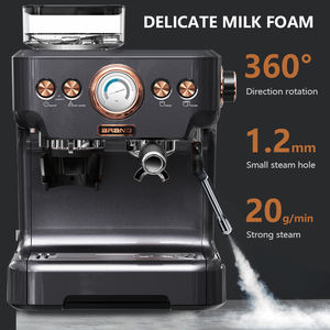 220V 2,7l <span class=keywords><strong>haut</strong></span> <span class=keywords><strong>de</strong></span> <span class=keywords><strong>gamme</strong></span> 58mm <span class=keywords><strong>filtre</strong></span> en acier inoxydable 20bar ULKA pompe haricot à tasse <span class=keywords><strong>cafetière</strong></span> avec broyeur - Product Image 5