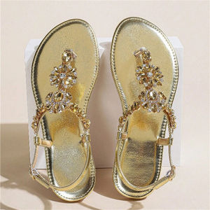 Sandalias Planas de Playa para Mujer, Diseño de Alta Calidad 2026, Chanclas Transpirables y Modernas, Calzado Casual - Product Image 4