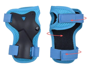 Juego de 6 Protectores de Codo, Muñeca y Rodilla para Niños, Equipo de Protección para Patinaje, Ciclismo y <span class=keywords><strong>Bicicleta</strong></span> <span class=keywords><strong>con</strong></span> Casco - Product Image 4