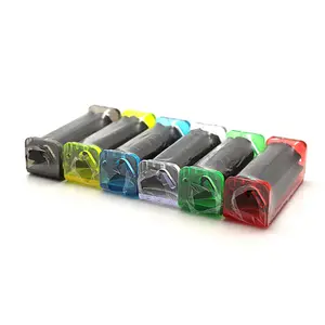 LENS Hot Selling Amazon Plastic Hand Manual Portable Cheap Durable Smoke Cigarette Rolling Roller Machine