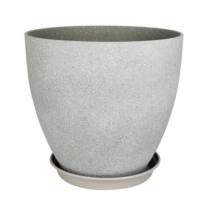 Ventes en gros de grands pots de <span class=keywords><strong>fleurs</strong></span> <span class=keywords><strong>artificielles</strong></span> modernes personnalisés en couleur, jardinières en plastique PP pour la décoration intérieure/extérieure de la maison et du jardin - Product Image 2