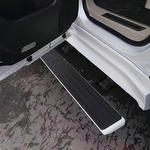 Estribos de aleación de aluminio mejorados, paso lateral de energía eléctrica automática para TOYOTA LAND CRUISER LC300 2022-2024 2025 - Product Image 3