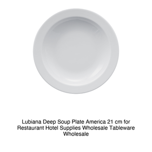 Assiette creuse américaine 21 cm Lubiana - Product Image 2