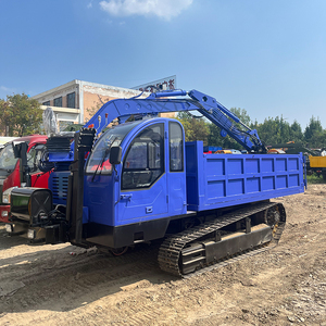 Camion benne sur chenilles de 15 tonnes avec moteur, couple de charge élevé, garantie 1 an, moteur et boîte de vitesses - Product Image 6