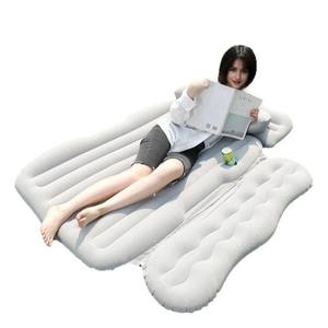 Matelas <span class=keywords><strong>gonflable</strong></span> de <span class=keywords><strong>voiture</strong></span> avec barrières latérales, lit d'extérieur pour siège arrière de berline, <span class=keywords><strong>coussin</strong></span> d'air pour dormir, PVC écologique - Product Image 5