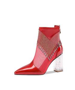 非常受欢迎的蕾丝高跟鞋，适合女性婚宴 - Product Image 3