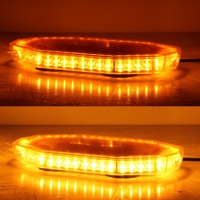 Flash de emergencia de seguridad LED Mini Barra de luces Soportes de techo de automóvil Ambulancia magnética Barra de luz de advertencia estroboscópica
