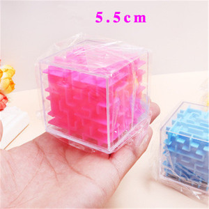 5.5CM 3D <strong>Cube</strong> Puzzle <strong>Maze</strong> Toy Fun Brain Challenge Fidget Balance Educational <strong>Game</strong> Case Box for Children - Product Image 6