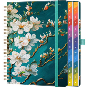 Agenda a spirale A5 con codice di accesso, per indirizzi e numeri di telefono, ideale per anziani - Regalo - Product Image 6