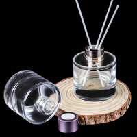 Bouteille vide en verre pour diffuseur de parfum de voiture avec clip de ventilation et bâtonnets